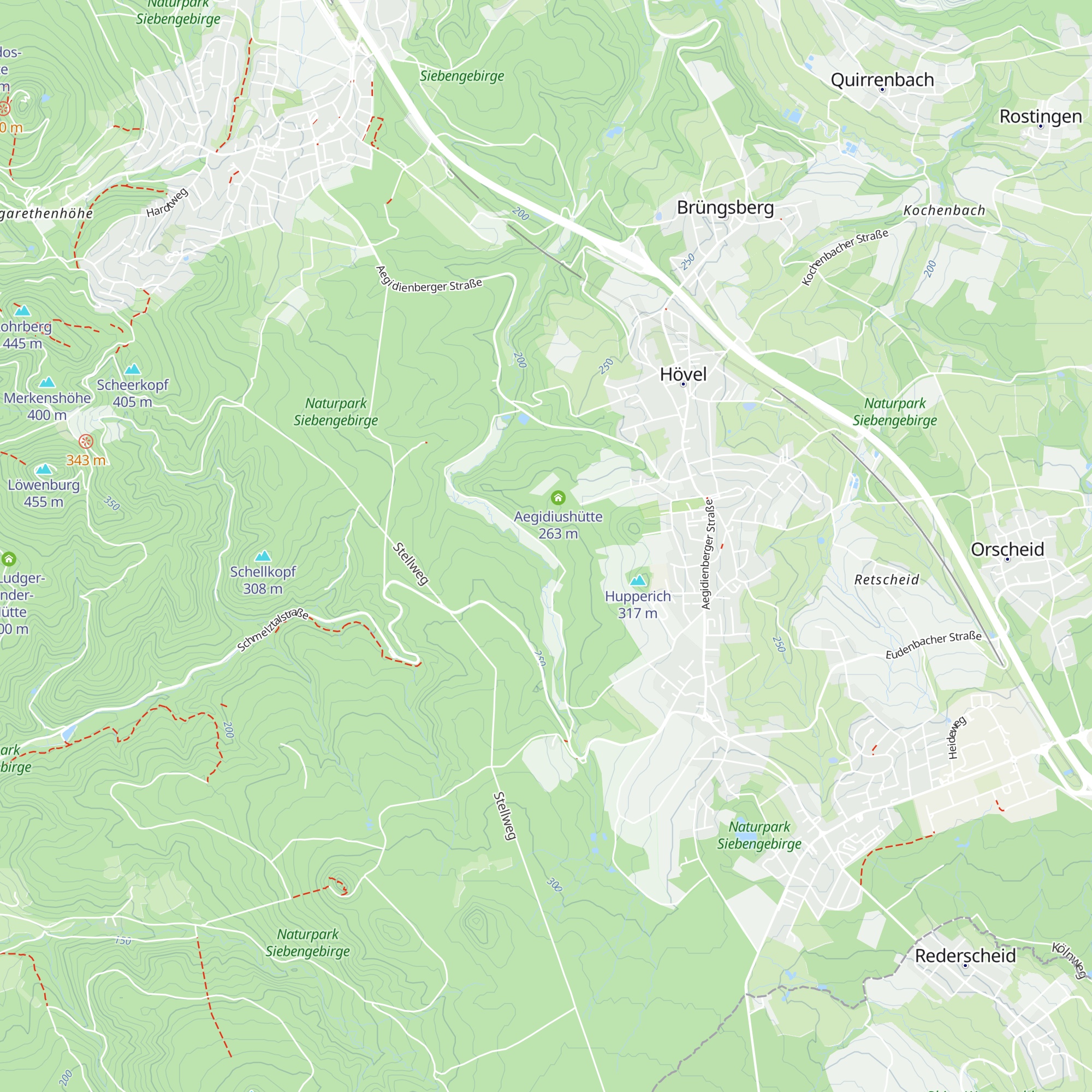 Schneewittchen-Hütte map