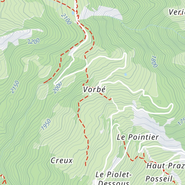 Map of Agriturismo Les Vieux Alpages
