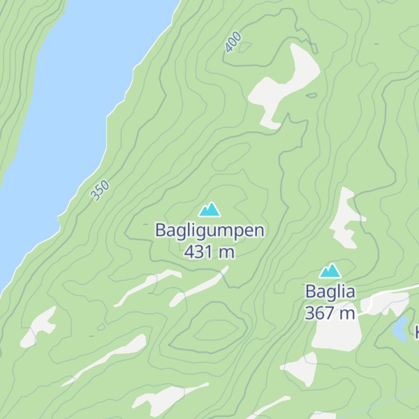 Map of Bagligumpen
