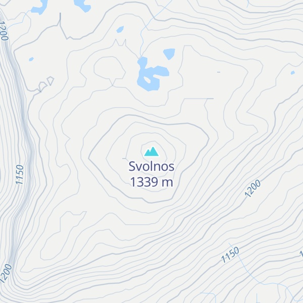 Map of Svolnos