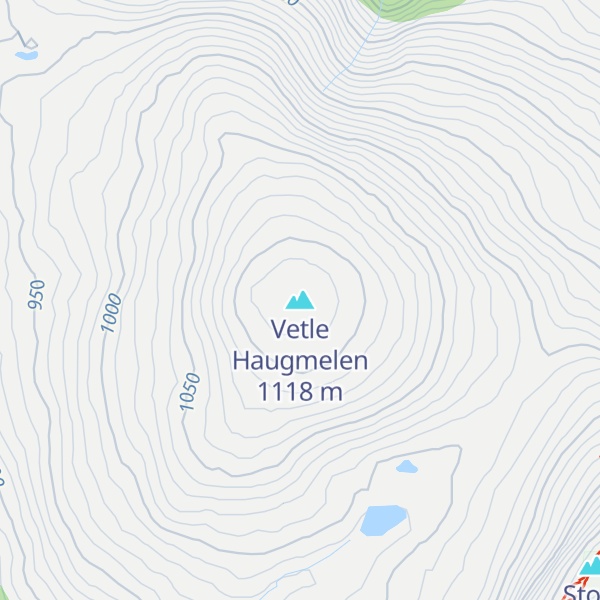 Map of Vetle Haugmelen