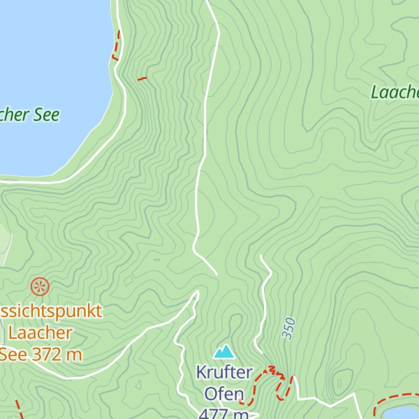 Map of Verbrannter Berg