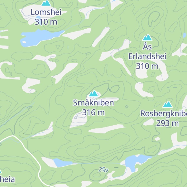 Map of Småkniben