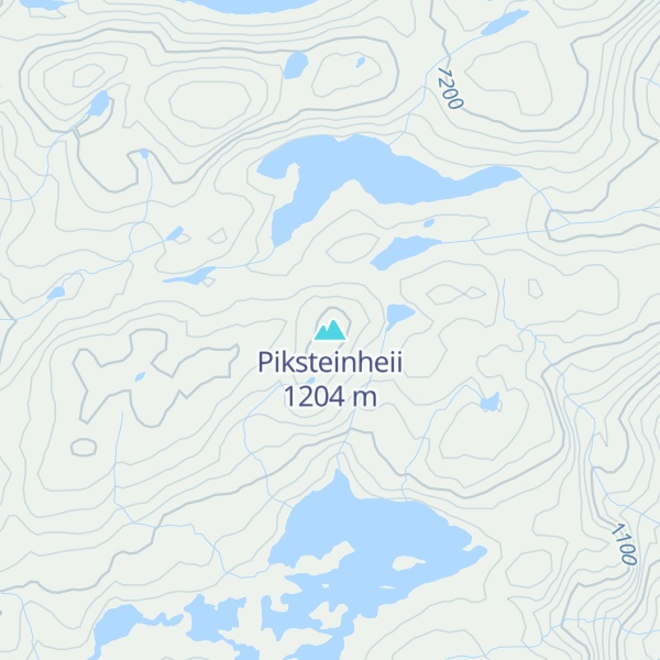 Map of Piksteinheii