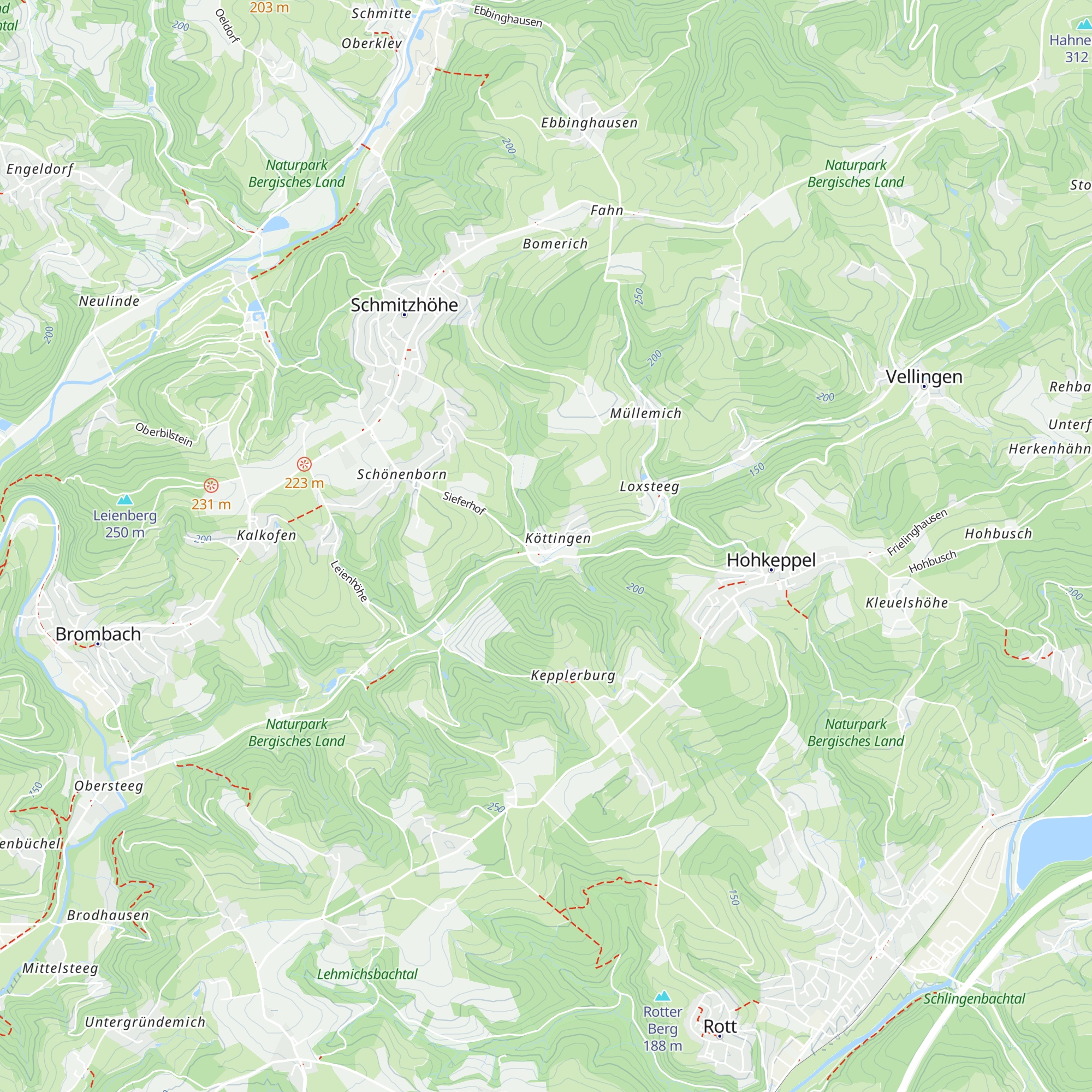 Brathütte map