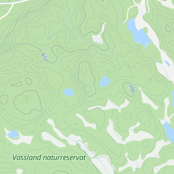Map of Storåsknuten