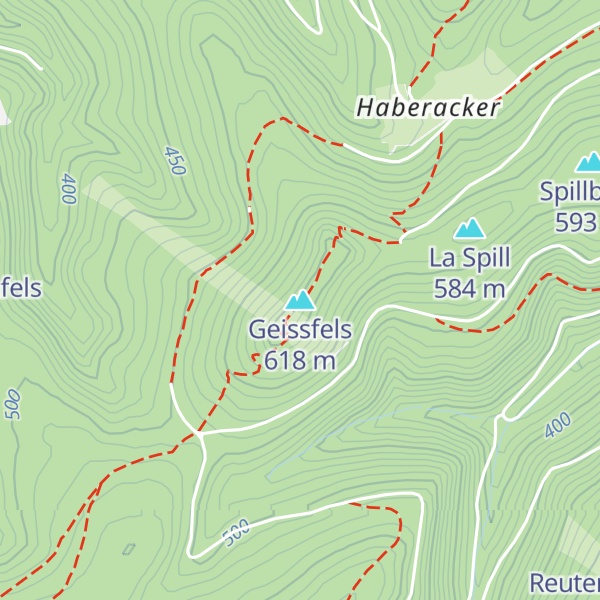 Map of Geissfels