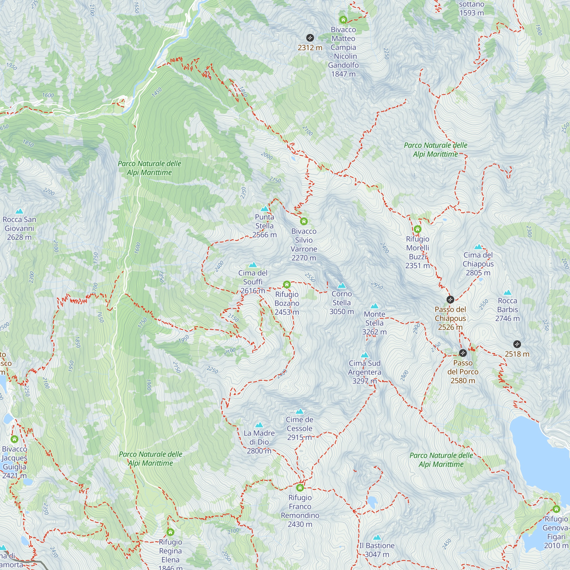 Locale invernale map