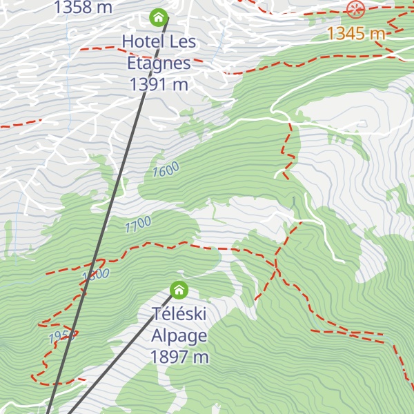 Map of Chez Dom