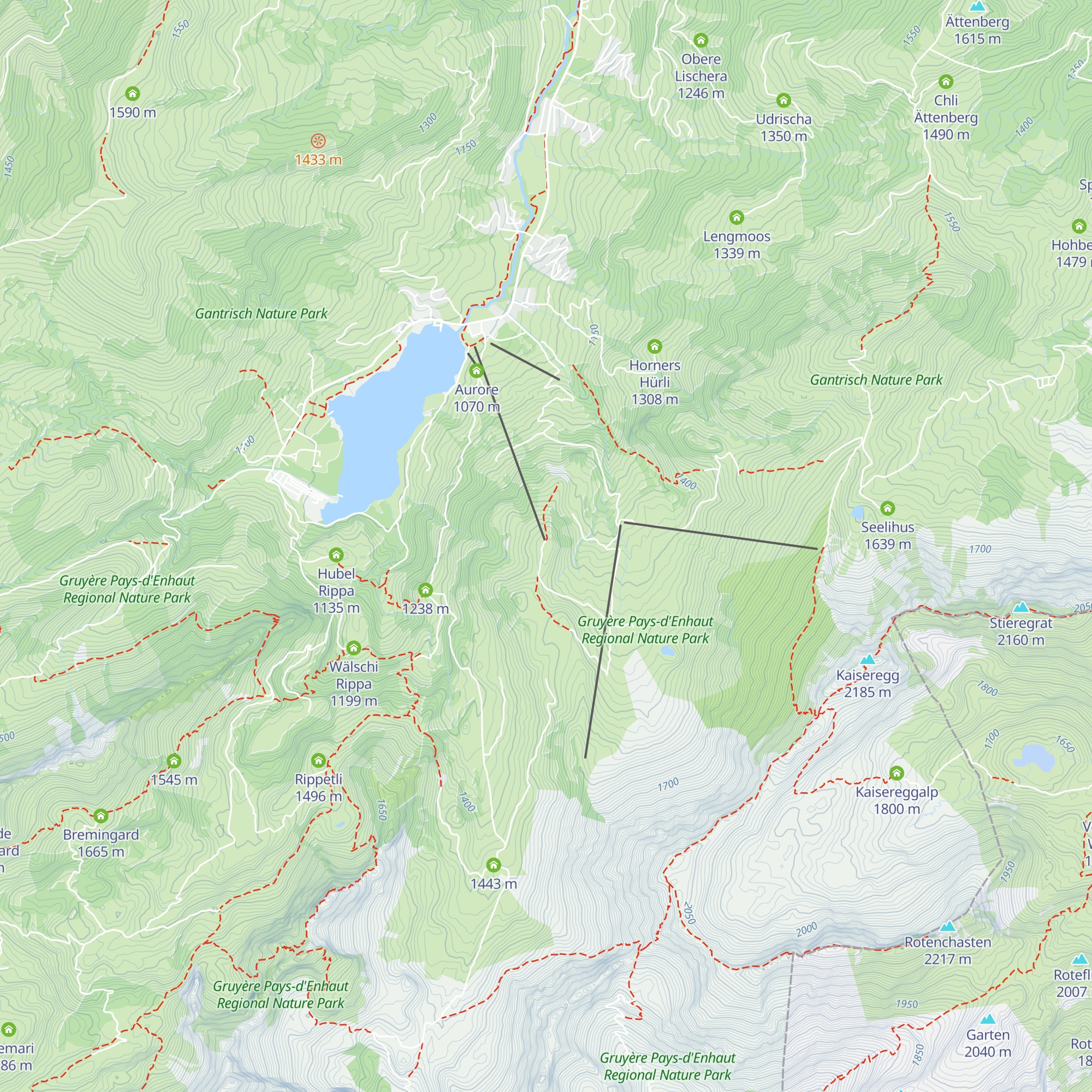 Bärghuus map