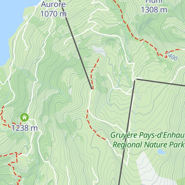 Map of Bärghuus