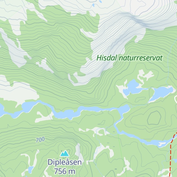 Map of Klamråsen