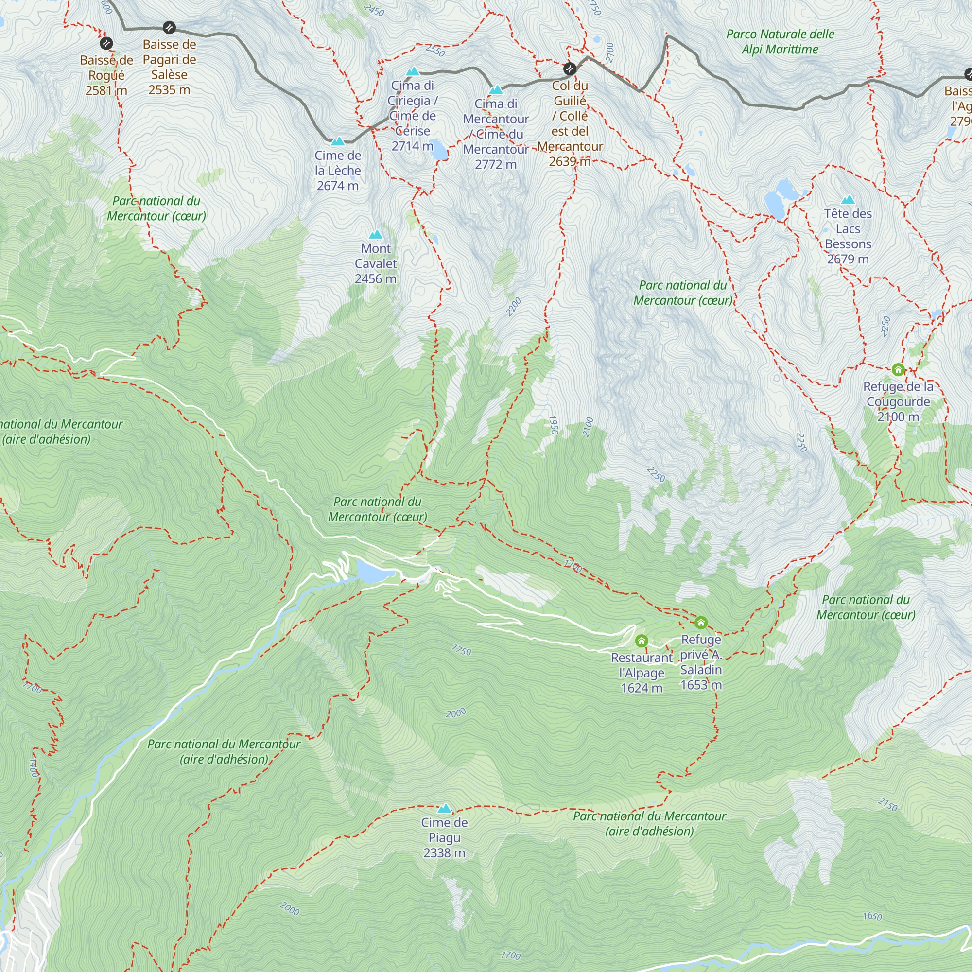 Vacherie des Erps map