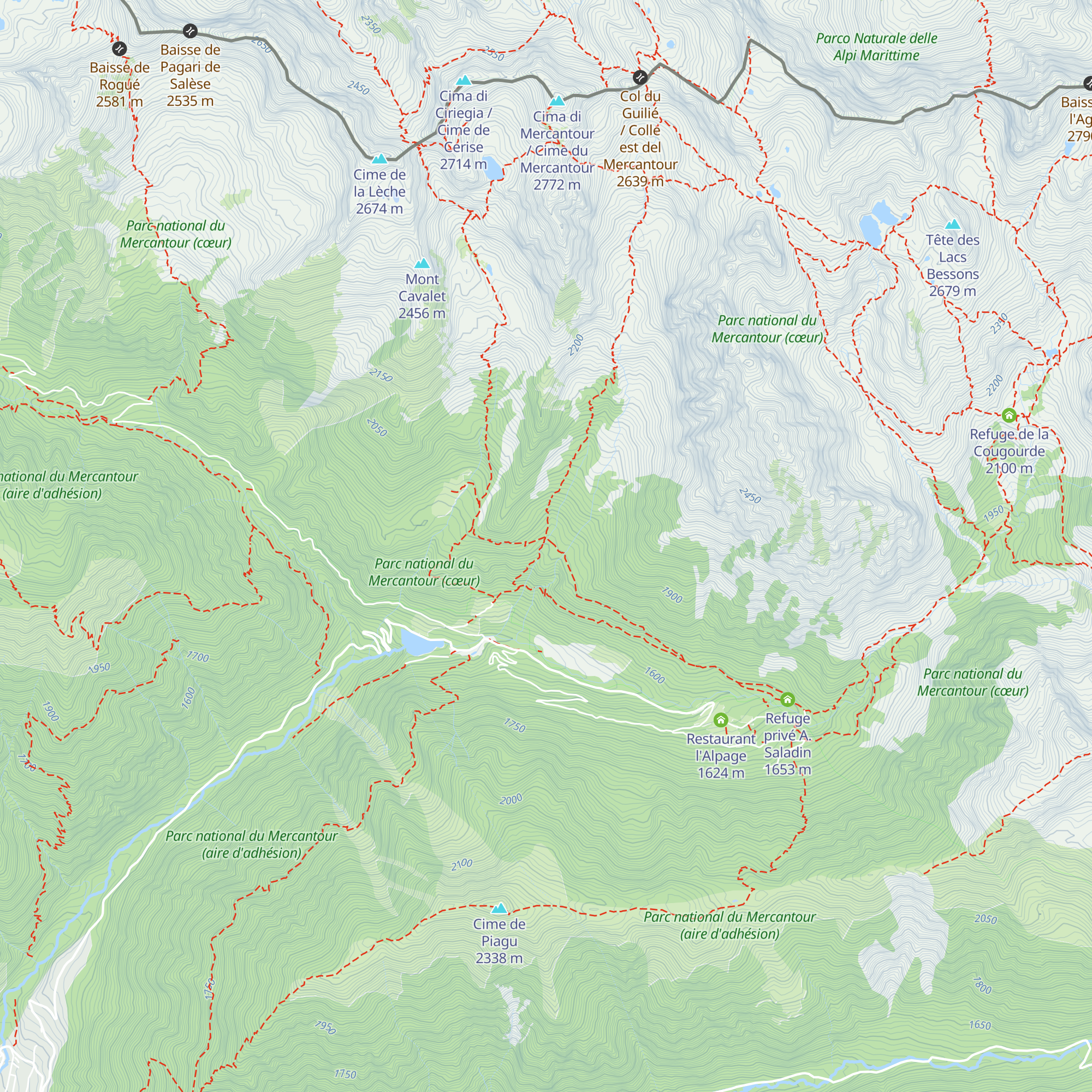 Vacherie des Erps map