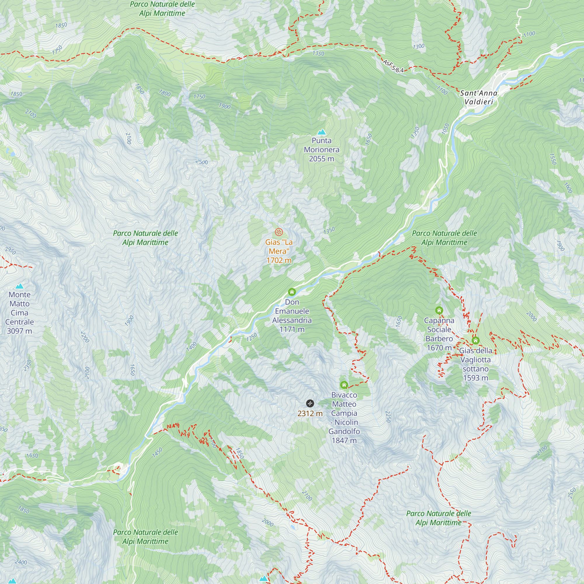Don Emanuele Alessandria map