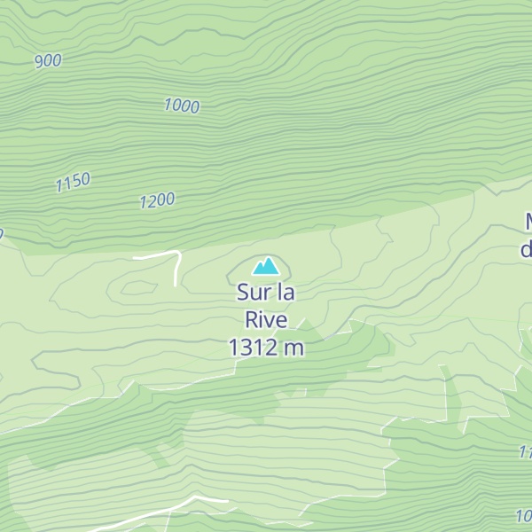 Map of Sur la Rive