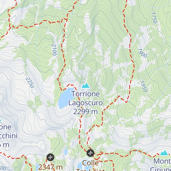 Map of Torrione Lagoscuro
