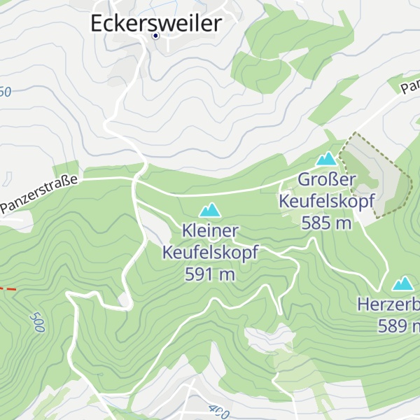 Map of Kleiner Keufelskopf