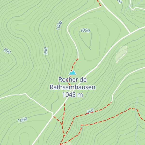 Map of Rocher de Rathsamhausen