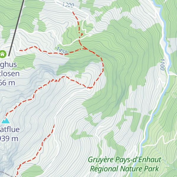 Map of Chalet Grat