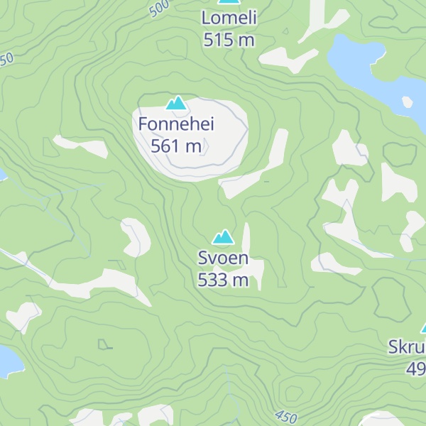 Map of Svåhei