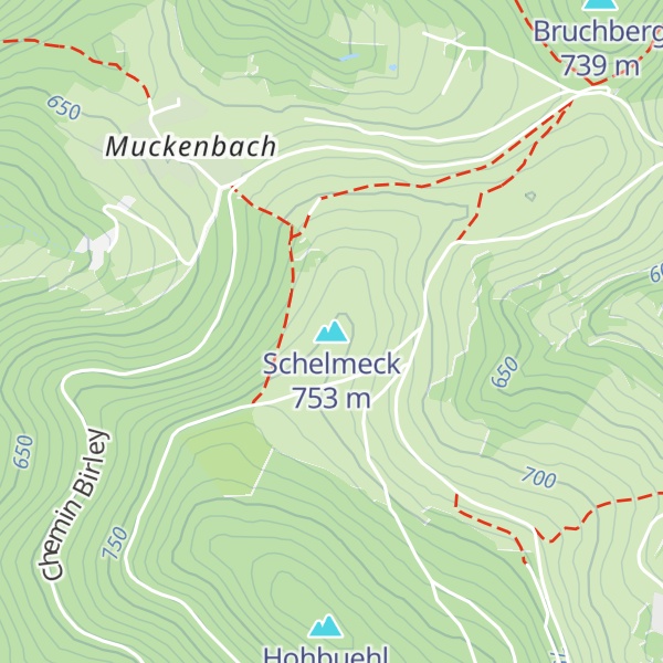 Map of Schelmeck