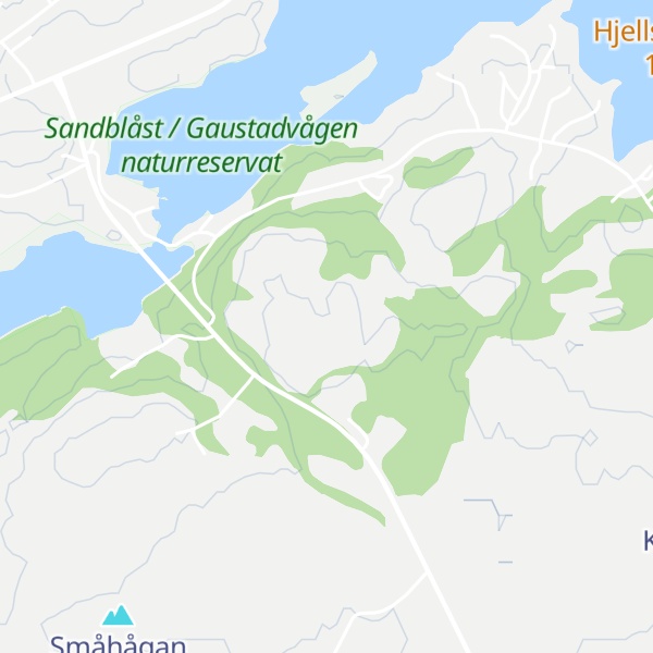 Map of Loshågen