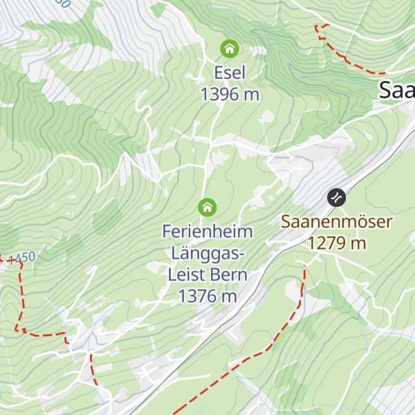 Map of Ferienheim Länggas-Leist Bern