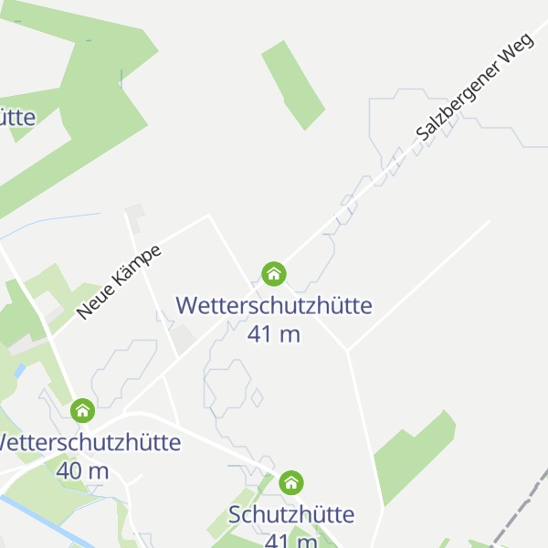 Map of Wetterschutzhütte