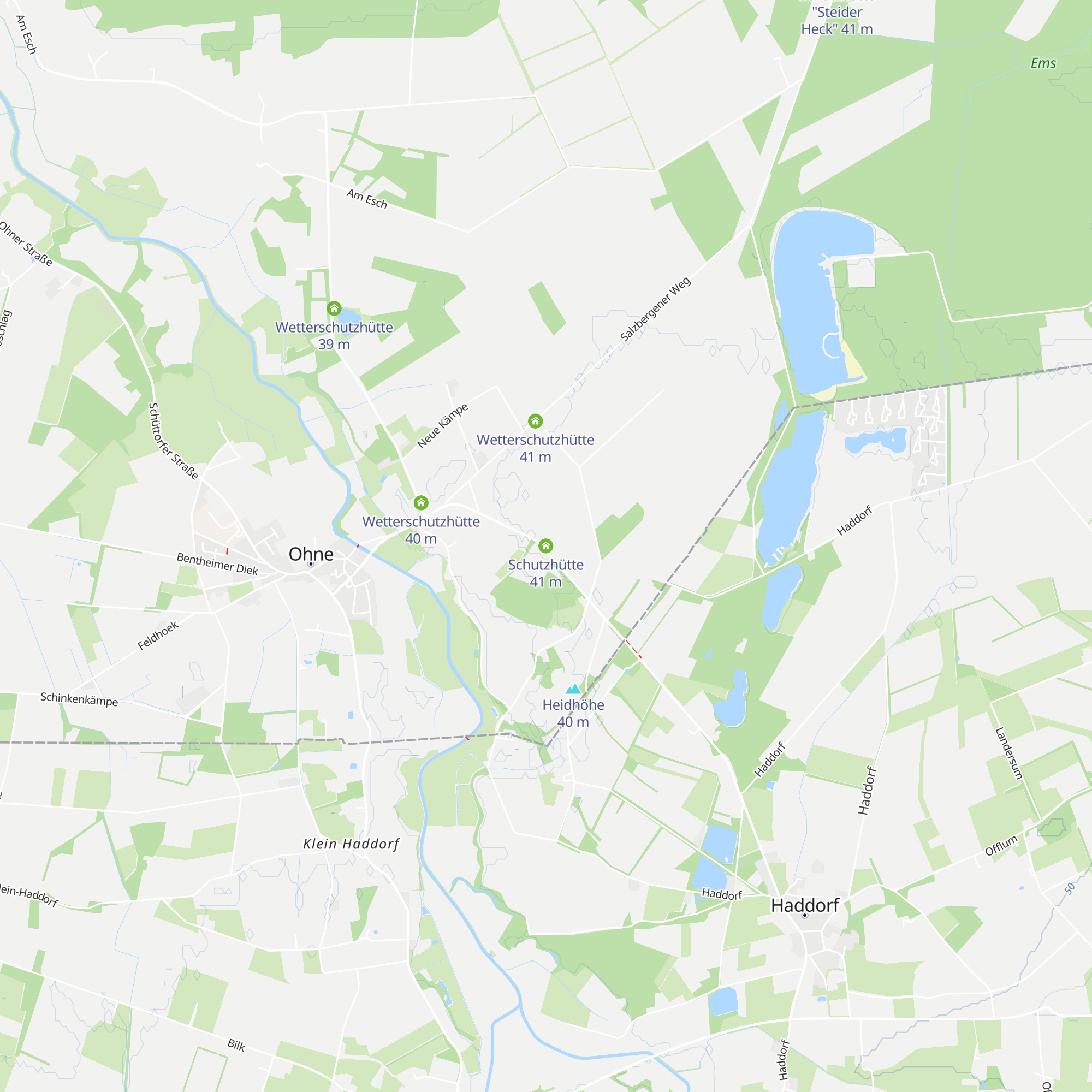 Schutzhütte map