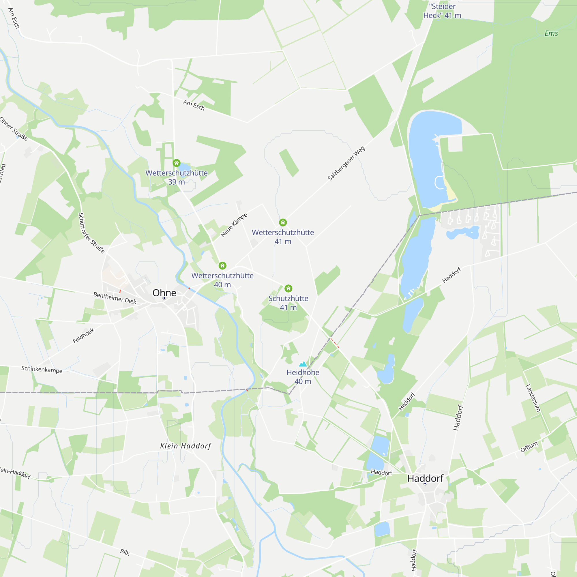 Schutzhütte map