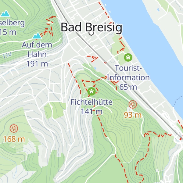 Map of Fichtelhütte