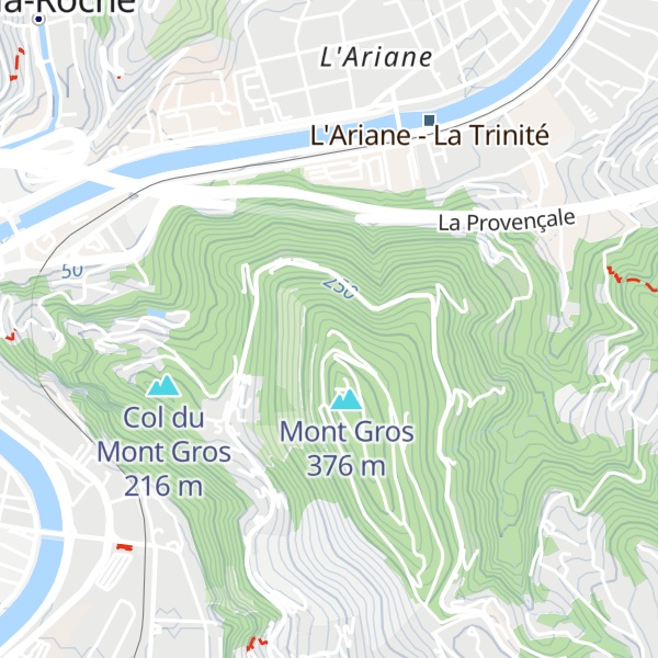 Map of Pavillon Magnétique