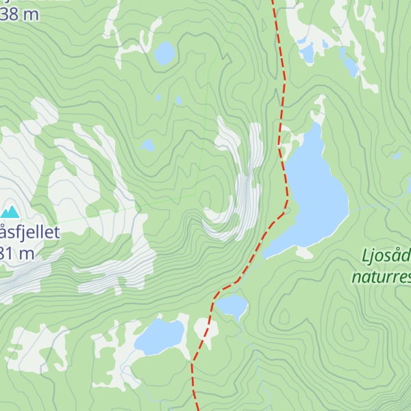 Map of Rossåsen