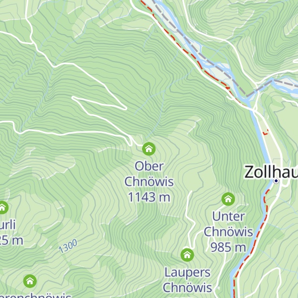 Map of Ober Chnöwis