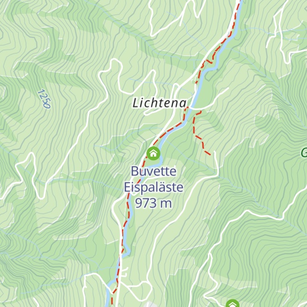 Map of Buvette Eispaläste