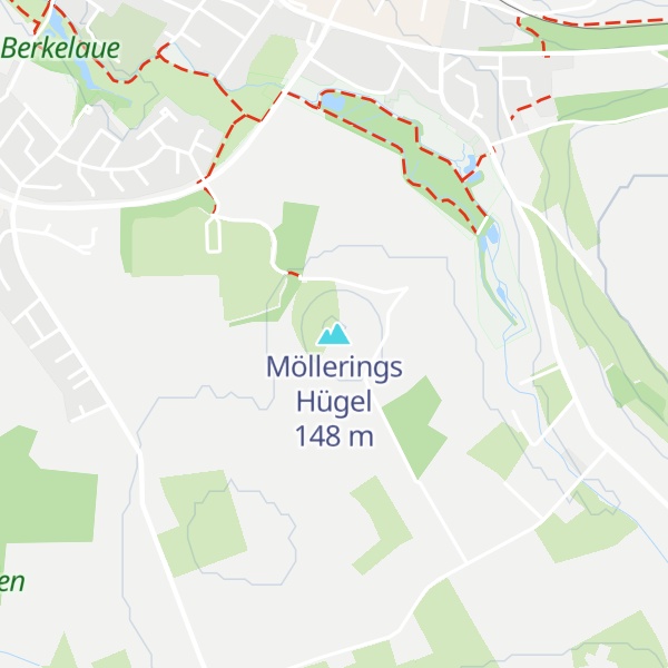 Map of Möllerings Hügel