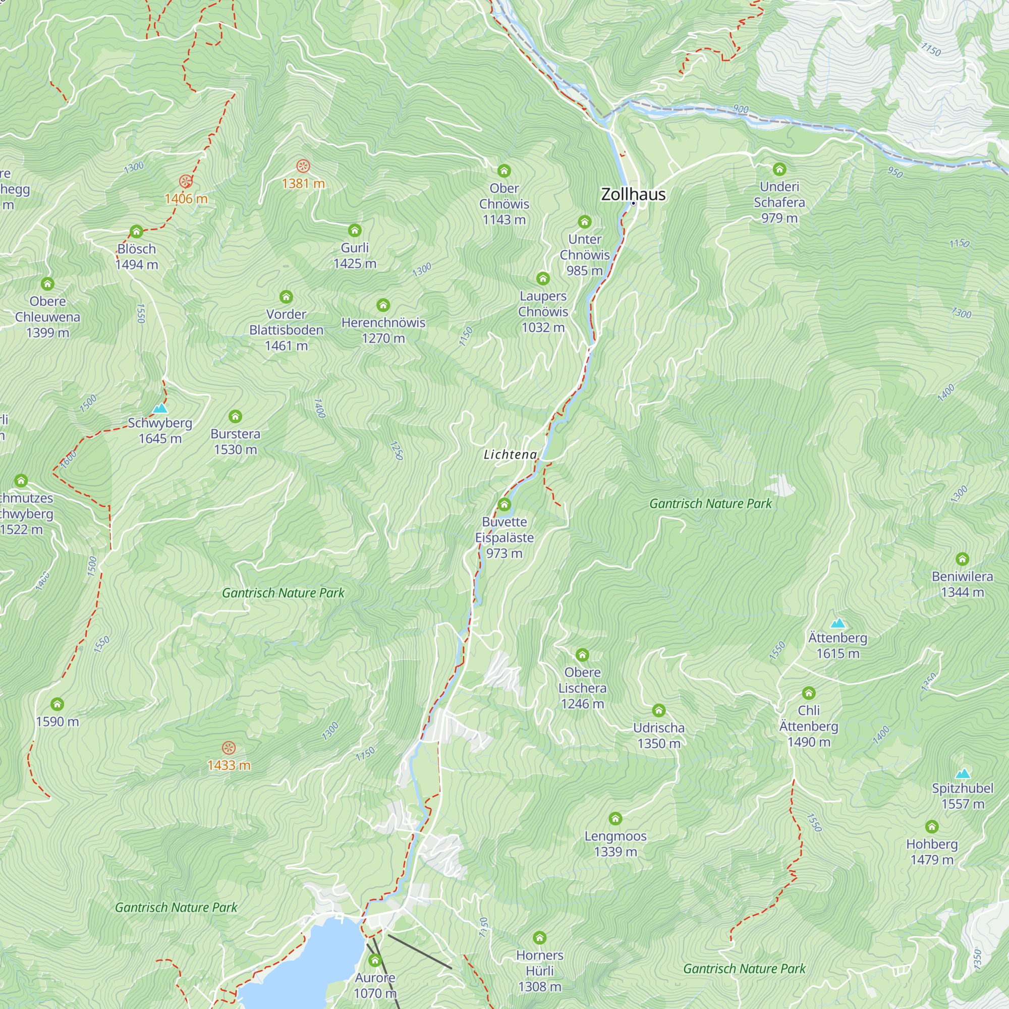 Buvette Eispaläste map