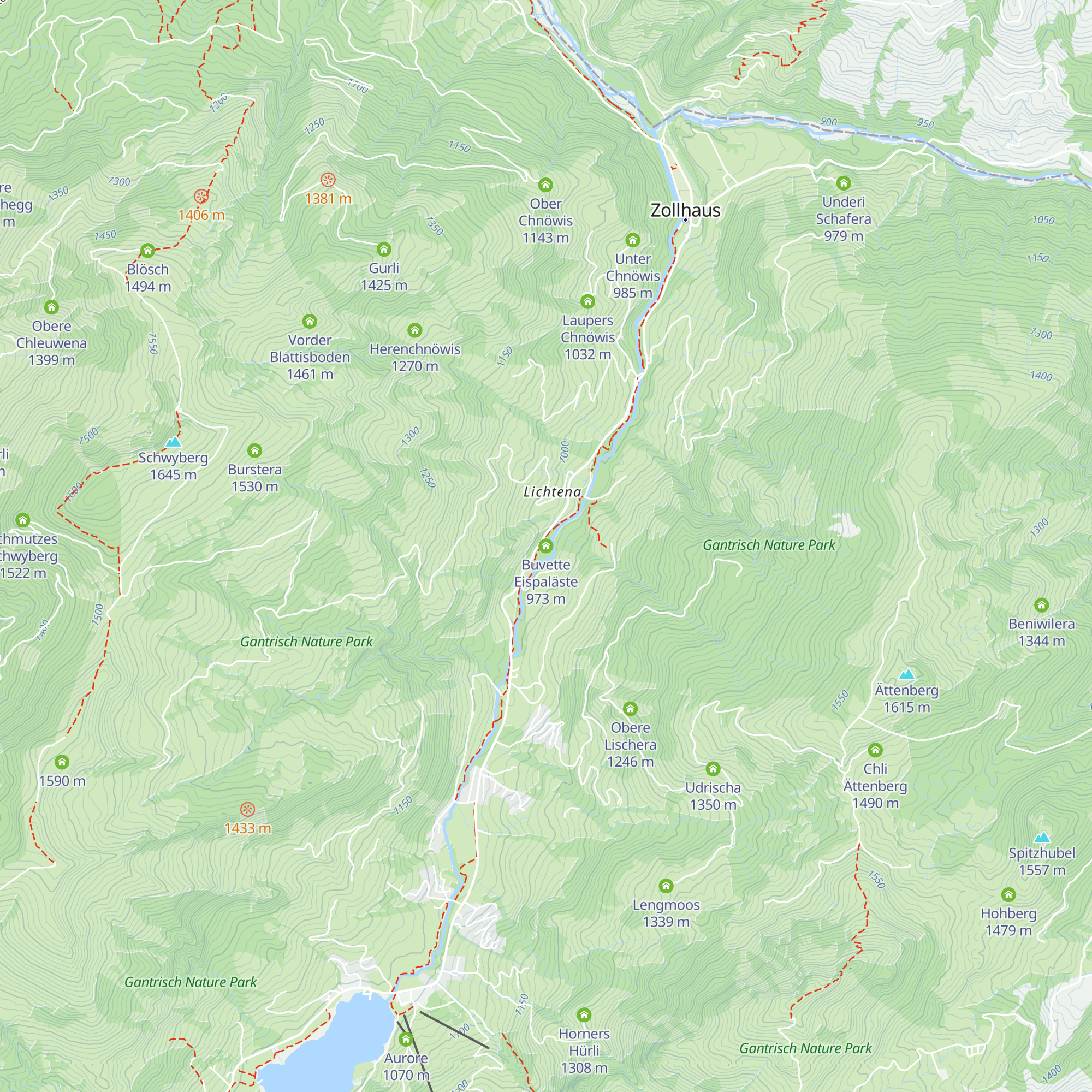 Buvette Eispaläste map