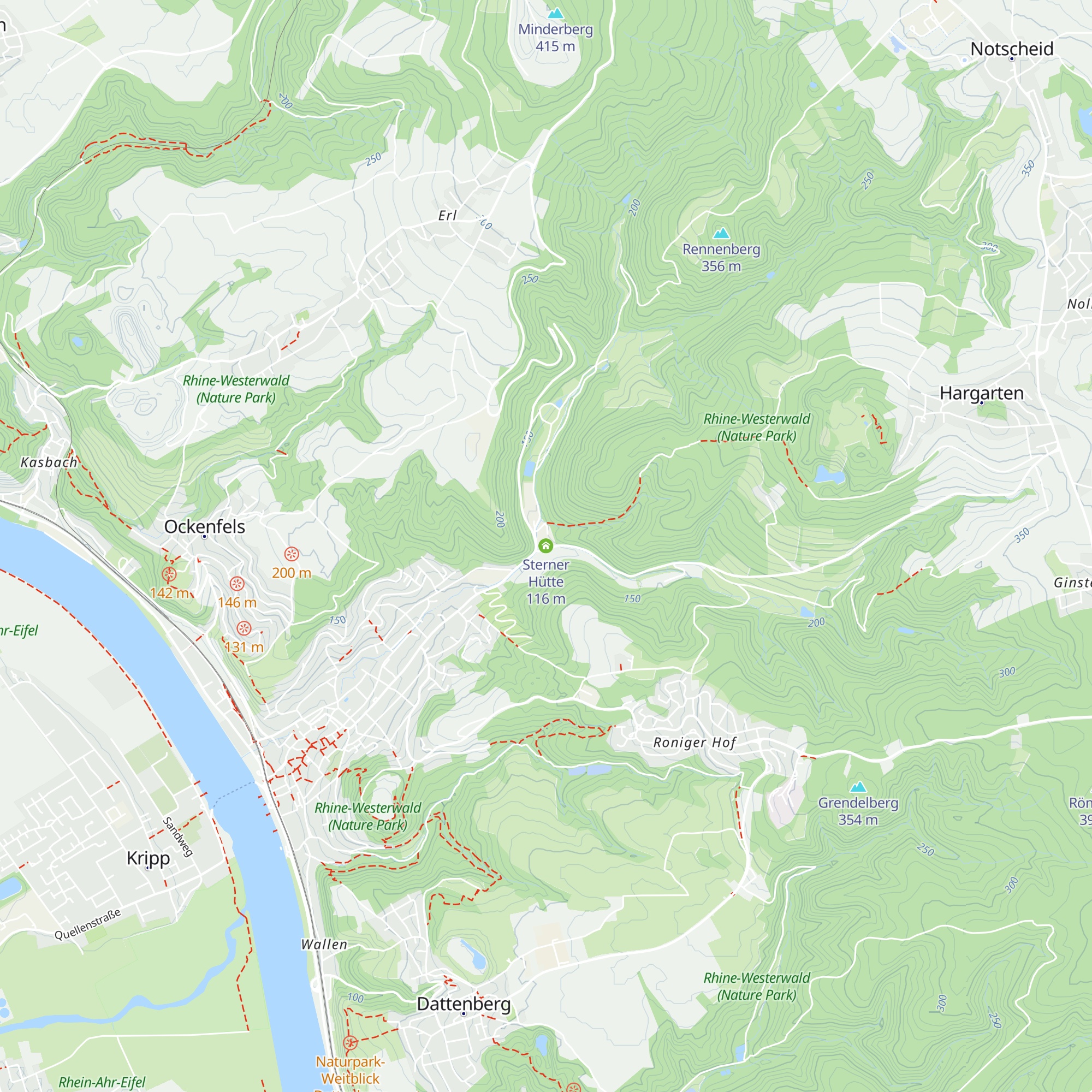 Sterner Hütte map