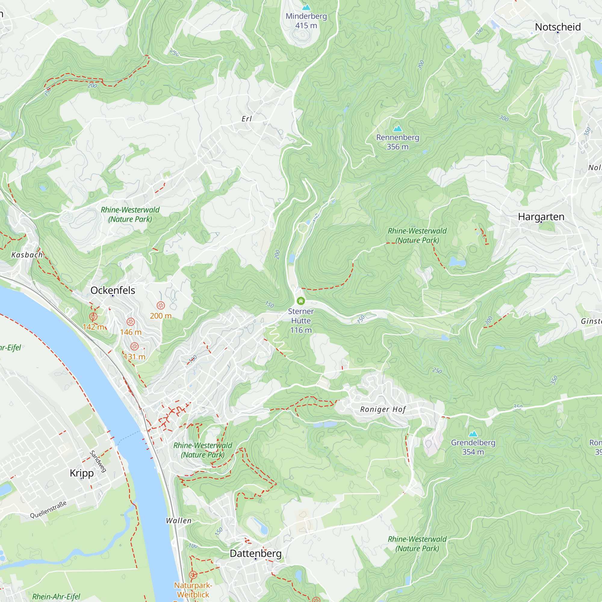 Sterner Hütte map