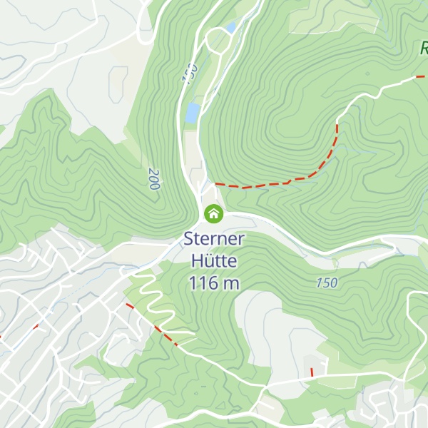 Map of Sterner Hütte