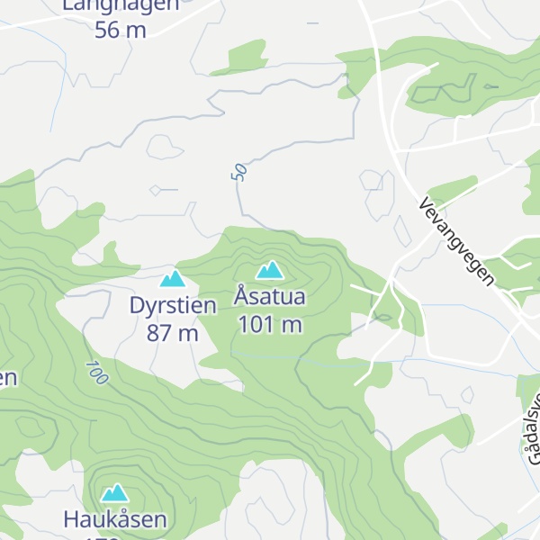 Map of Åsatua