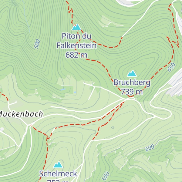 Map of Refuge du Falkenstein