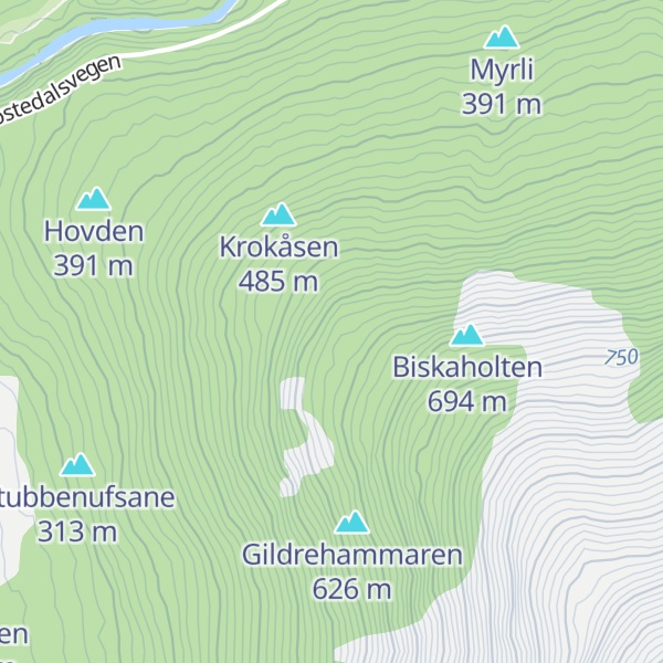 Map of Svarthamar