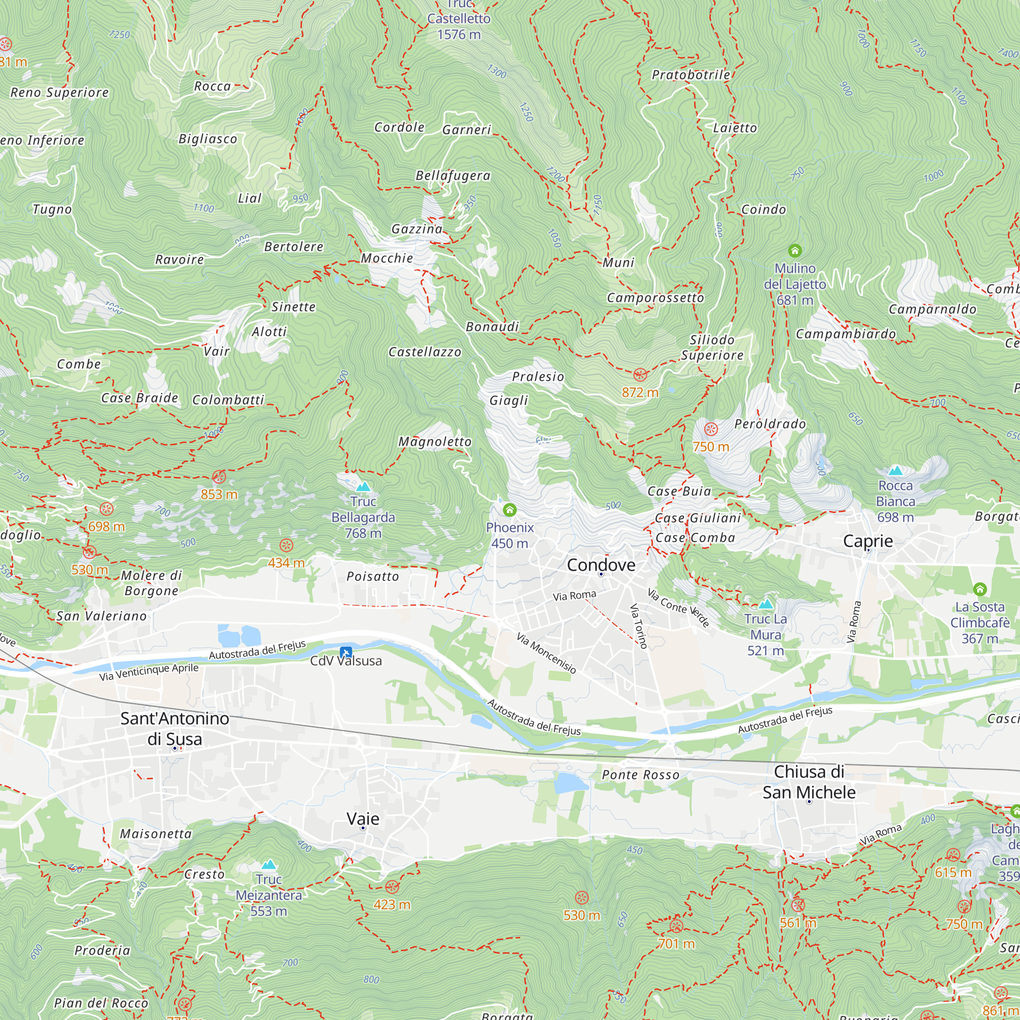 Phoenix map