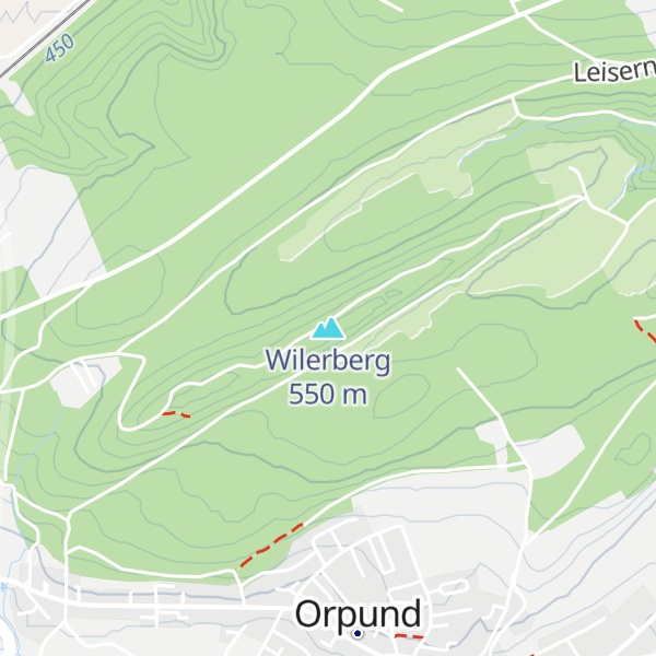 Map of Wilerberg