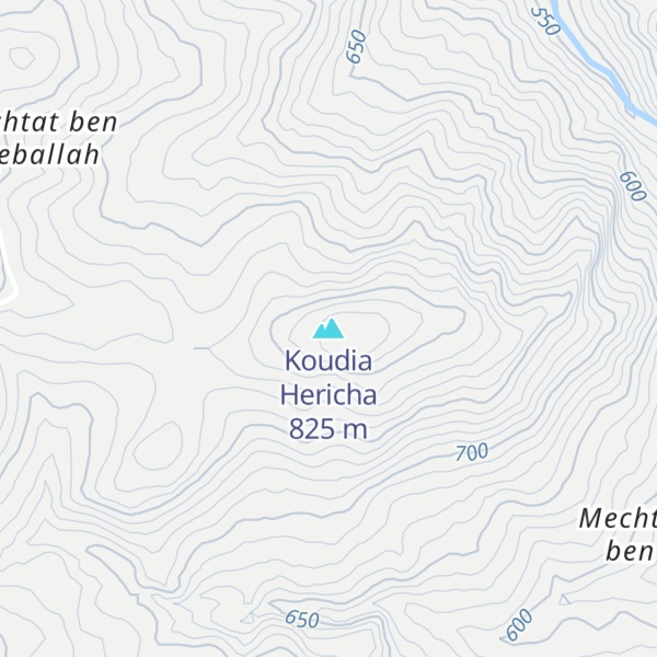 Map of Koudia Hericha
