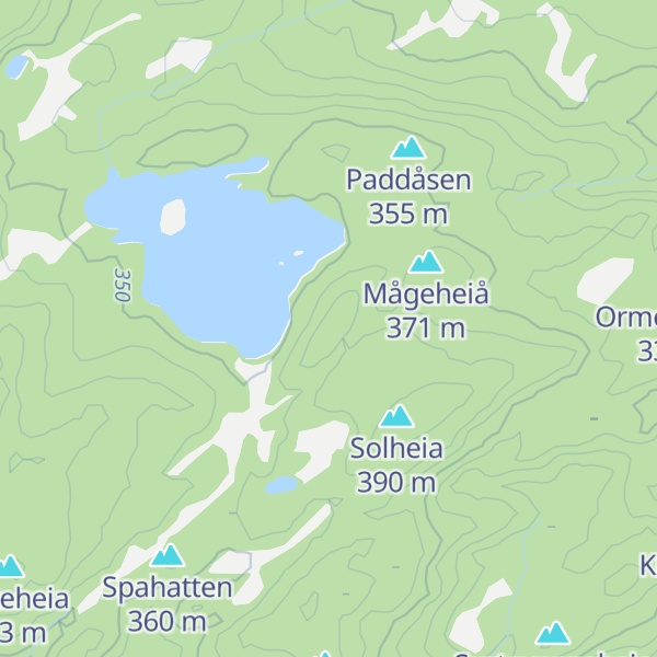 Map of Reveheiå