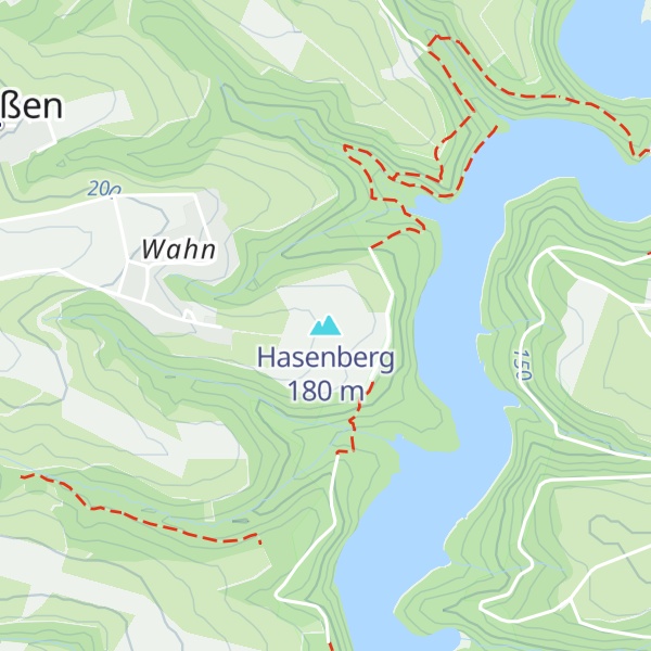 Map of Hasenberg